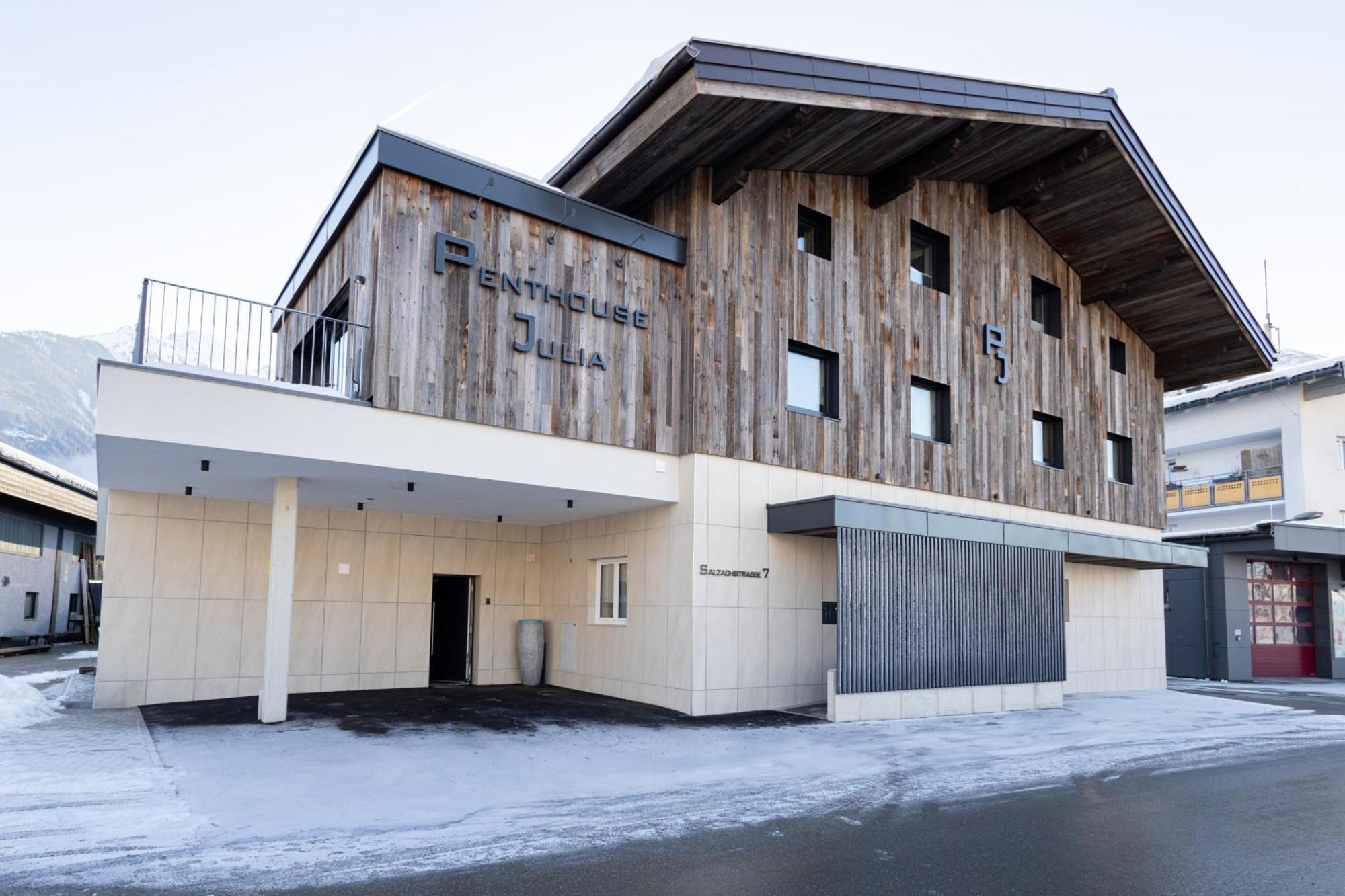 Penthouse Julia Naehe Badesee Mit Infrarotsauna -Zell Am See Kaprun Niedernsill Kültér fotó